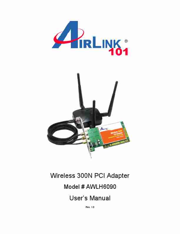 Airlink101 Network Card AWLH6090-page_pdf